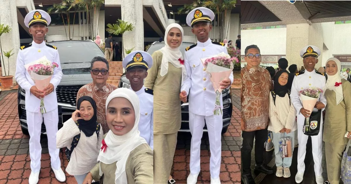 Azian Mazwan Sapuan Syukur, Bangga, Anak Lelaki Bergelar Leftenan Muda Angkatan Tentera Malaysia 