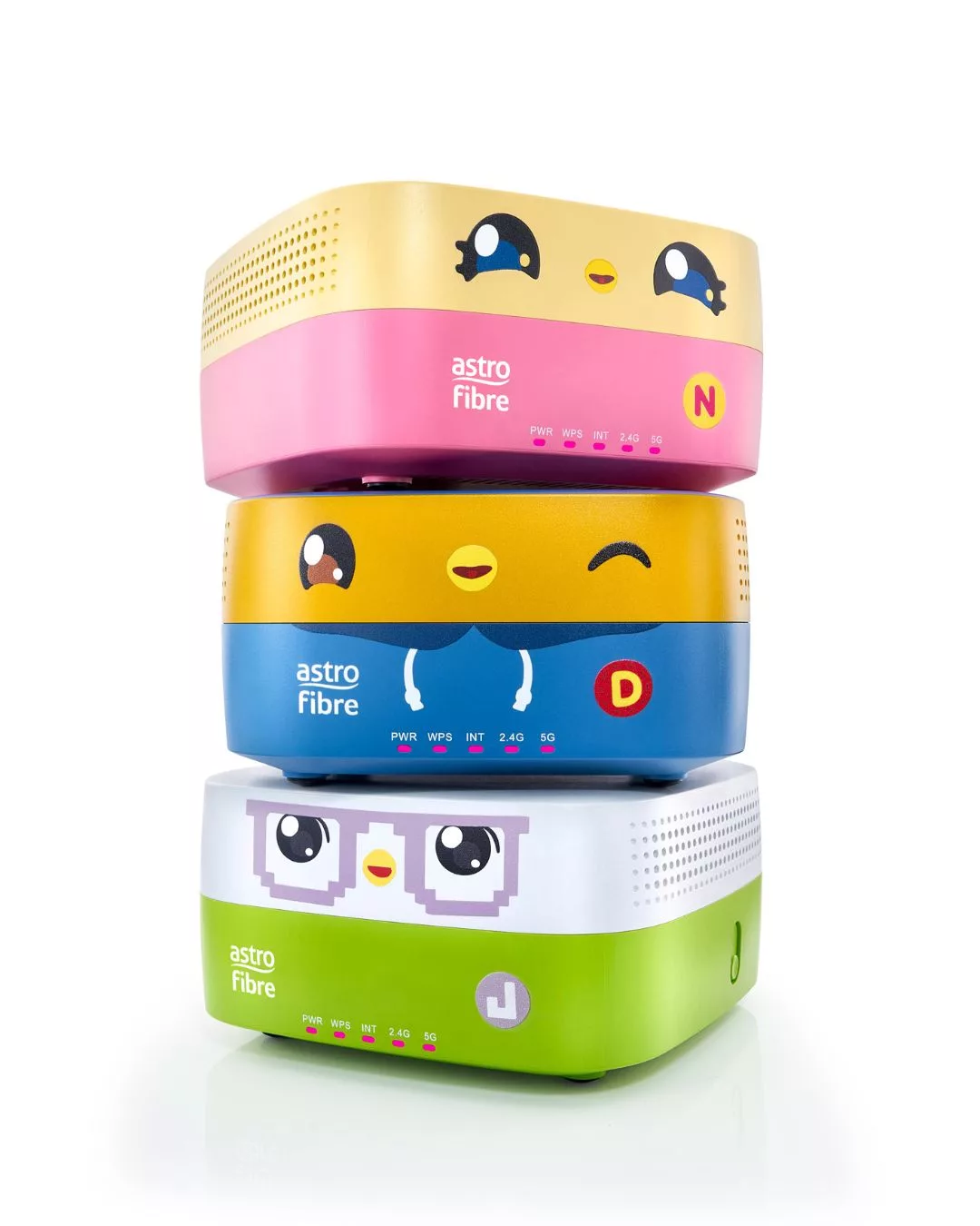 Didi, Nana & Jojo Kini Ada di Rumah Dengan Router Comel Edisi Terhad. Ibu Ayah Kena Dapatkan!