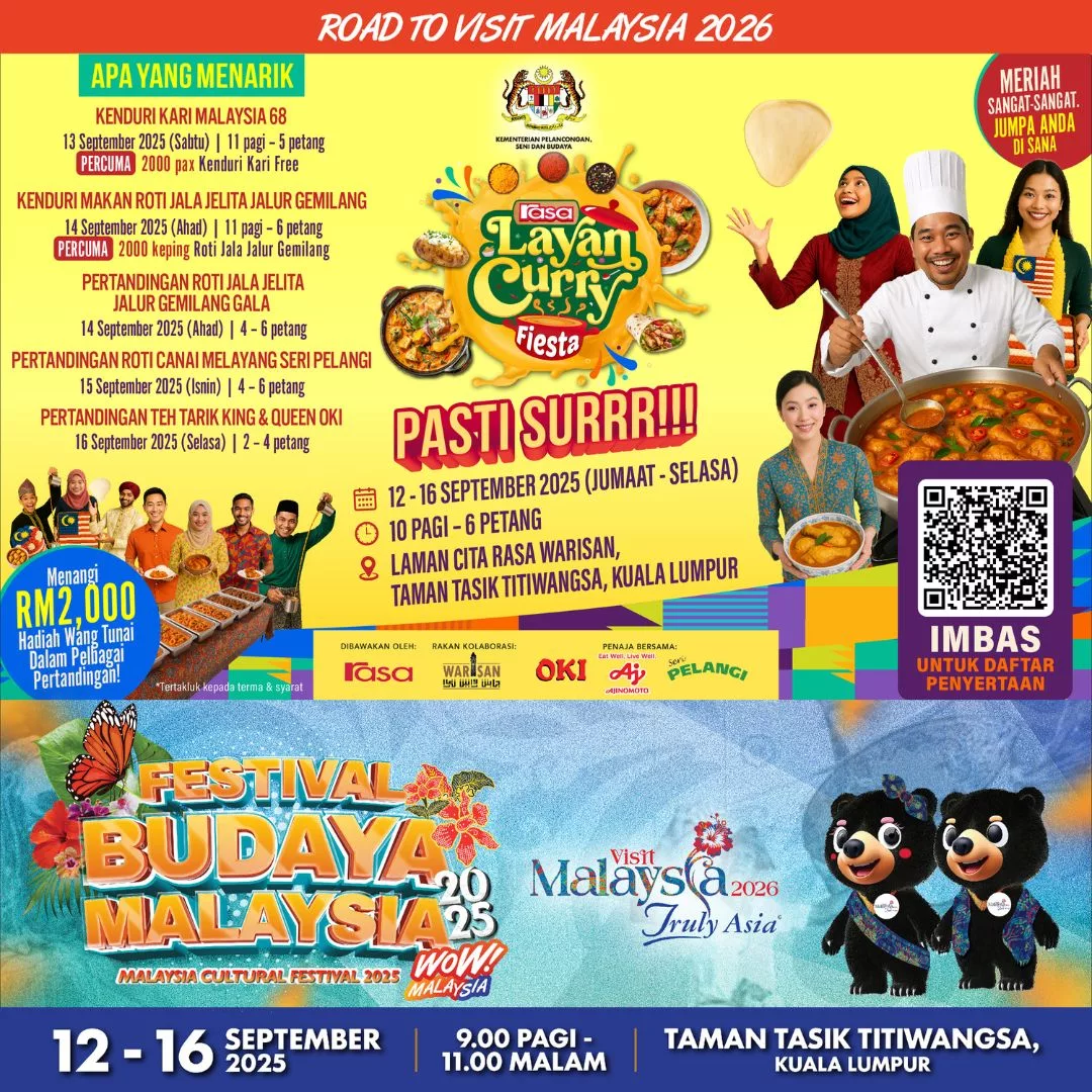 Festival Budaya Malaysia 2025: Wow Malaysia, Wow Kita Semua!