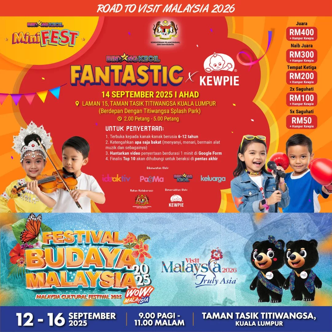 Festival Budaya Malaysia 2025: Wow Malaysia, Wow Kita Semua!