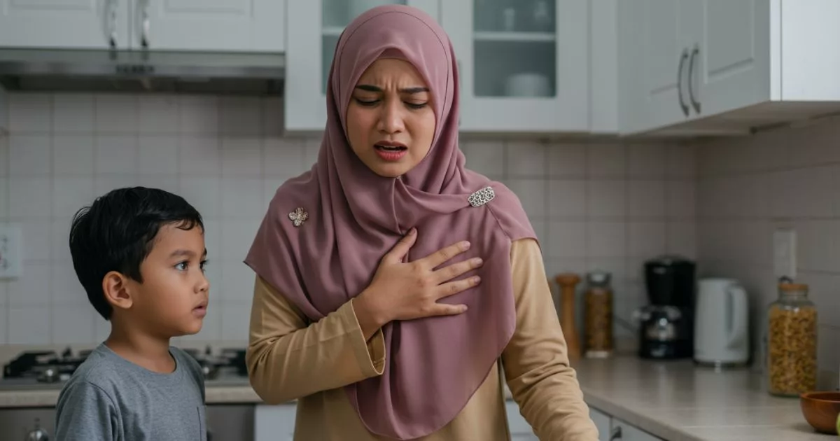 Dalam Diam Jantung Terseksa, Masalah Kesihatan Yang Selalu Mak-Mak Abaikan