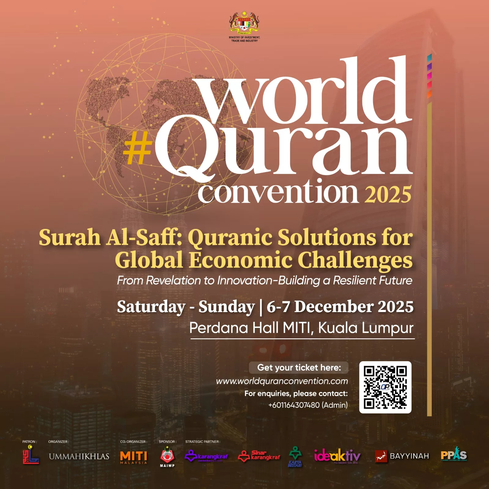 World #QuranConvention 2025: Trade With Allah, Solusi Ekonomi Global Berasaskan Al-Quran