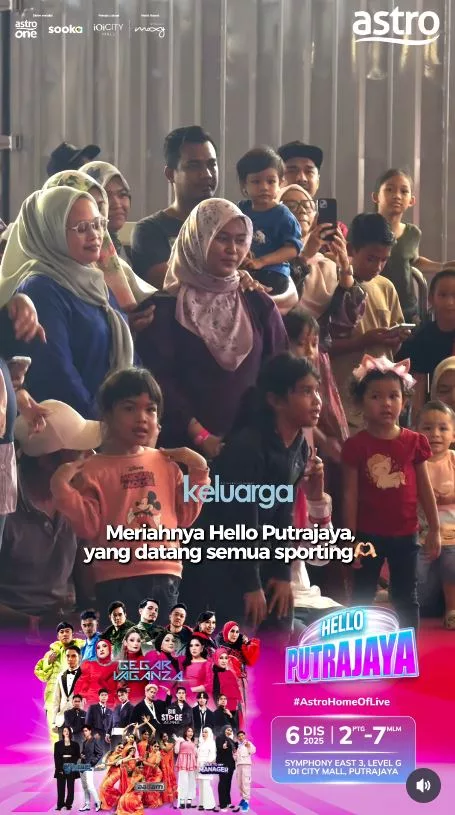 Seronoknya Satu Keluarga Enjoy Di Konsert Hello Putrajaya. Didi & Friends Pun Ada! 6 Seronoknya Satu Keluarga Enjoy Di Konsert Hello Putrajaya. Didi & Friends Pun Ada!