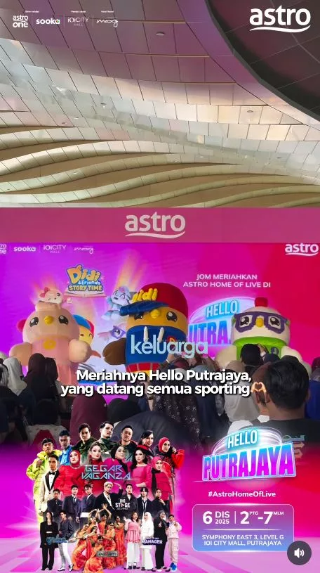 Seronoknya Satu Keluarga Enjoy Di Konsert Hello Putrajaya. Didi & Friends Pun Ada! 7 Seronoknya Satu Keluarga Enjoy Di Konsert Hello Putrajaya. Didi & Friends Pun Ada!