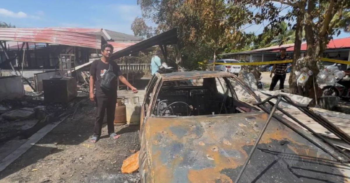Kucing Curi Ikan Jadi Asbab Tujuh Beranak Selamat Daripada Kebakaran