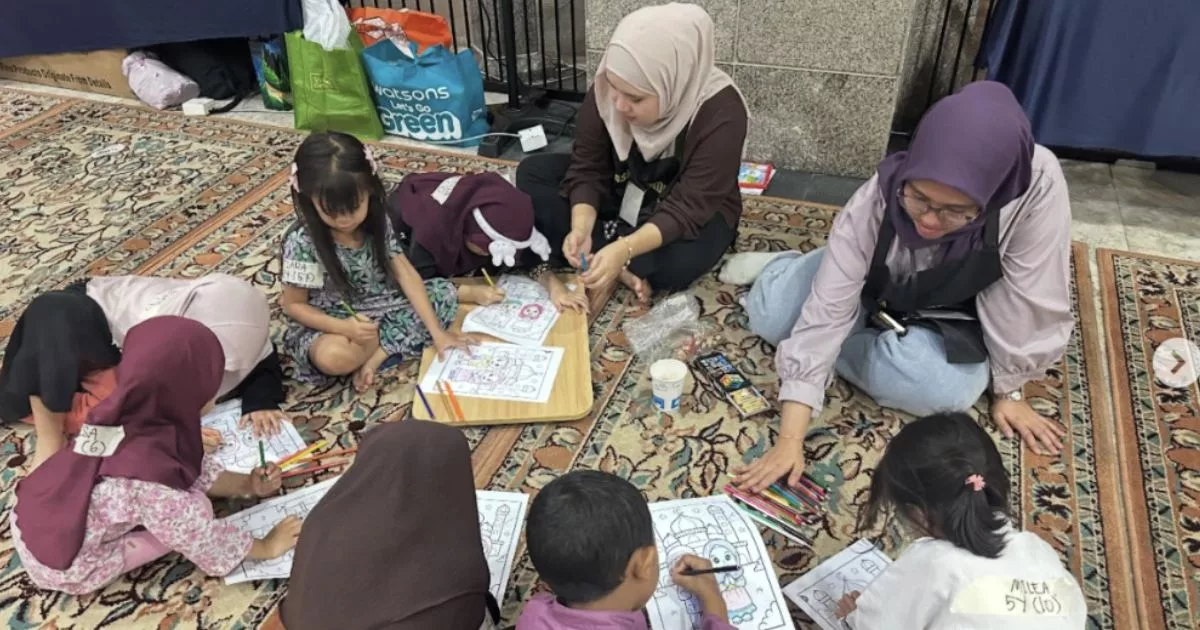 Masjid Wilayah Perkenal Program Aulad Care, Inisiatif Hebat & Penuh Rahmah Bantu Ibu Bapa Solat Tarawih Lebih Khusyuk!