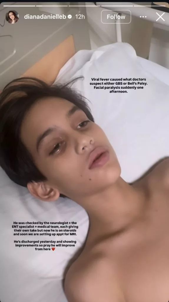 Anak Diana Danielle Alami Lumpuh Wajah Dan Sukar Sebut Huruf, “Doakan Anak Saya…”