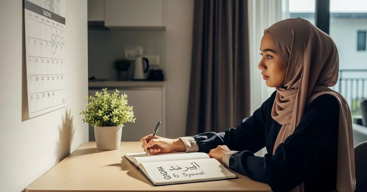 Puasa 6 Syawal Atau Qadha Dulu? Ini Hukum Bagi Wanita Tinggal Puasa Kerana Haid