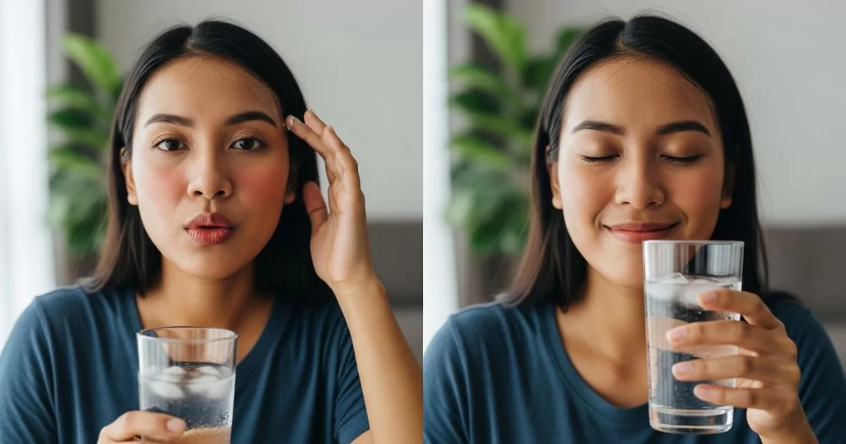 Minum Air Sejuk Ketika Musim Panas Punca Salur Darah Pecah? Ini Fakta Sebenar