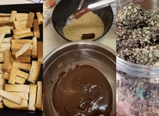 Biskut Jejari Coklat Nestum 3 Bahan: Resipi Raya Paling Mudah, Rangup & Sedap!