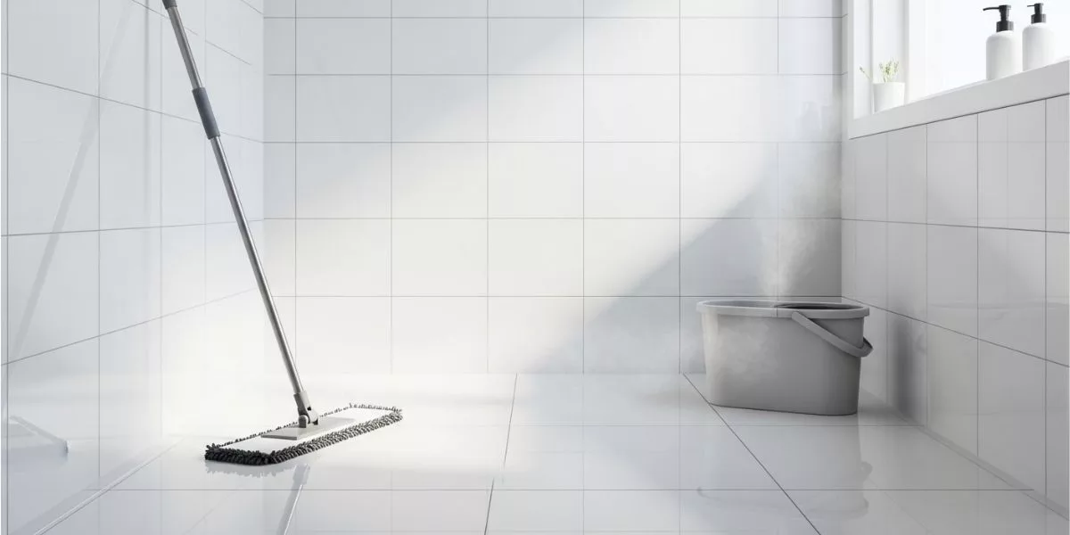 Cara Bersihkan Tandas Tanpa Bahan Kimia Keras, Teknik Mop 4 Kali Sehari Buat Rumah Lebih Bersih & Selamat Untuk Anak