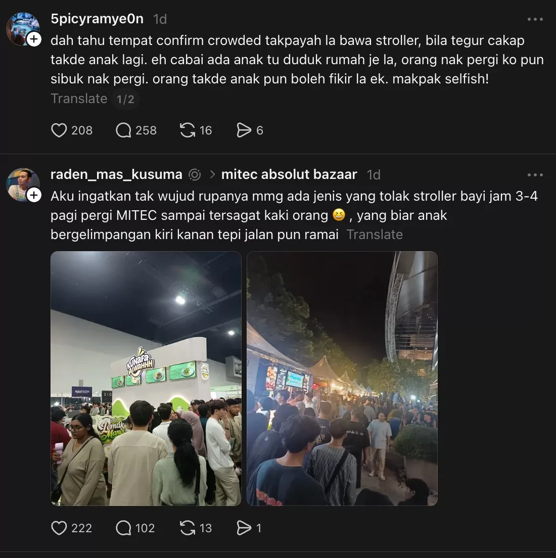 Isu Bawa Anak Naik Stroller Di Tempat Sesak Undang Kecaman, Ramai Pertahankan Ibu Bapa 6 Isu Bawa Anak Naik Stroller Di Tempat Sesak Undang Kecaman, Ramai Pertahankan Ibu Bapa