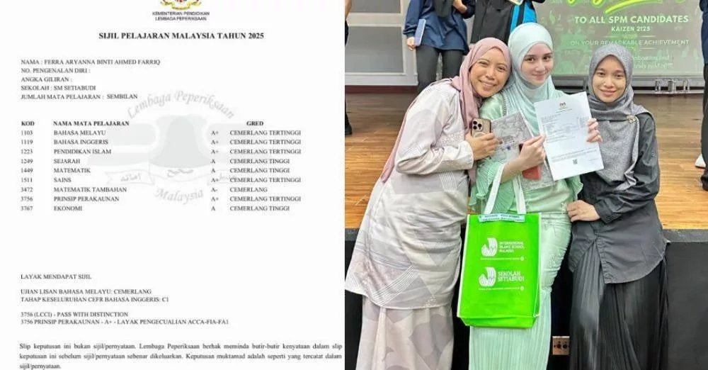 Anak Fiza Halim Raih 9A Dalam SPM, Netizen Puji Cantik Dan Bijak 5 Anak Fiza Halim Raih 9A Dalam SPM, Netizen Puji Cantik Dan Bijak