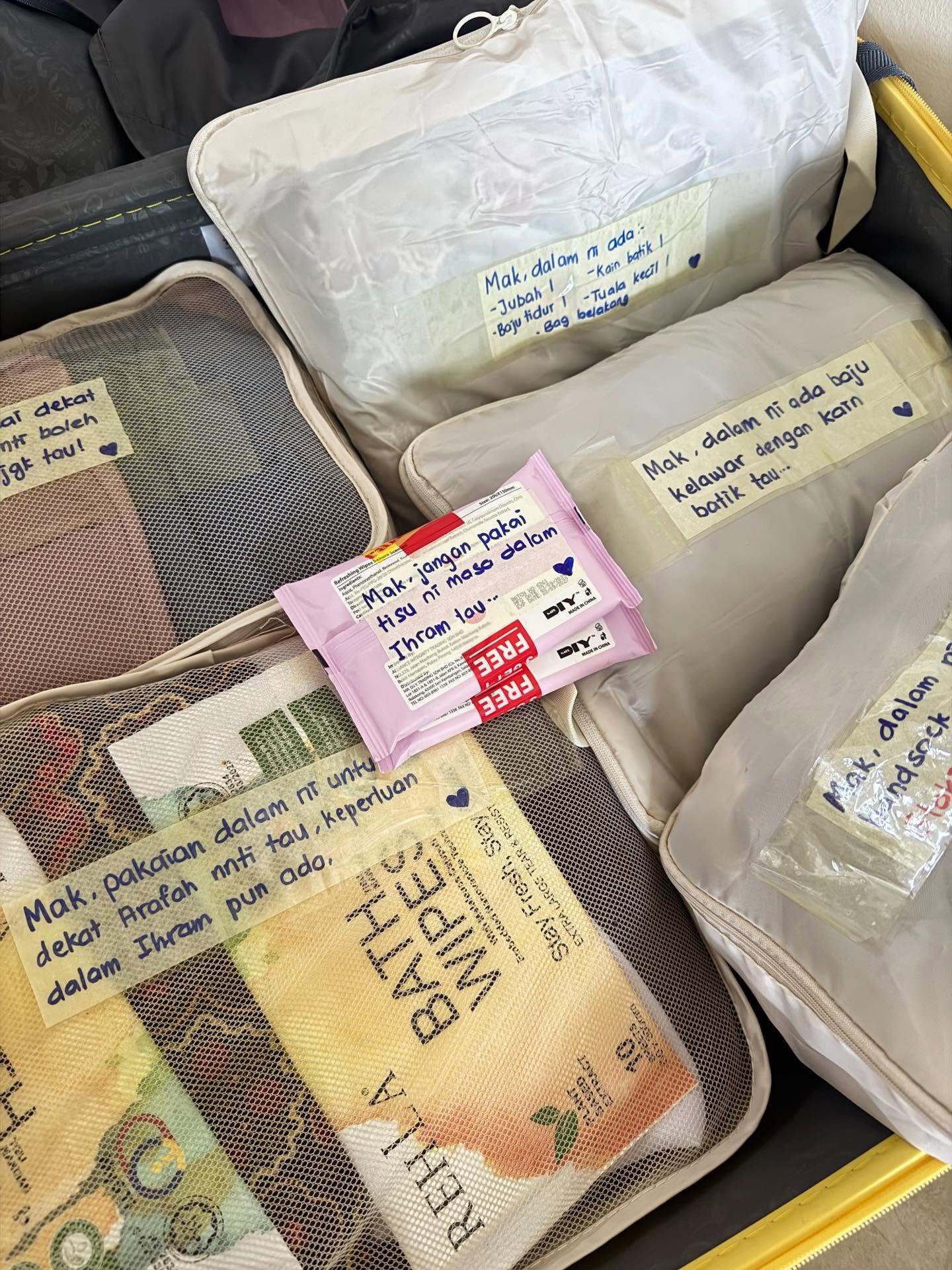 10 Beradik Tulis Nota Buat Ibu Tunai Haji Sendirian, “Mak, Ini Coklat Untuk Lapik Perut Tau”