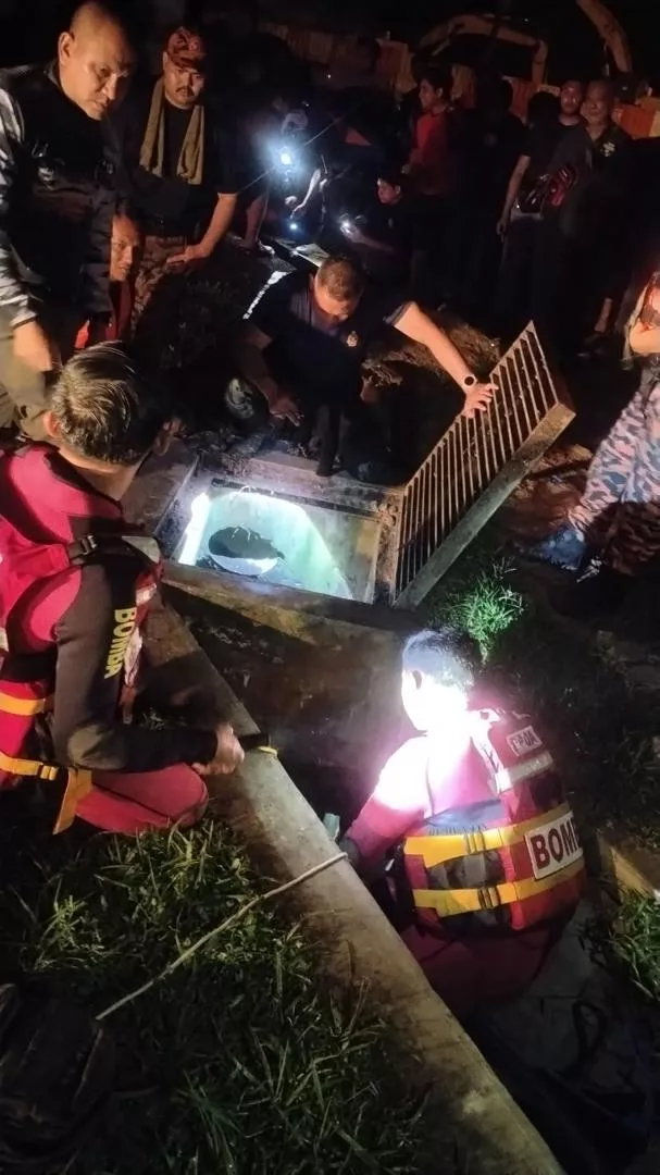 Budak 10 Tahun Dikhuatiri Lemas Jatuh Longkang Ketika Hujan Lebat