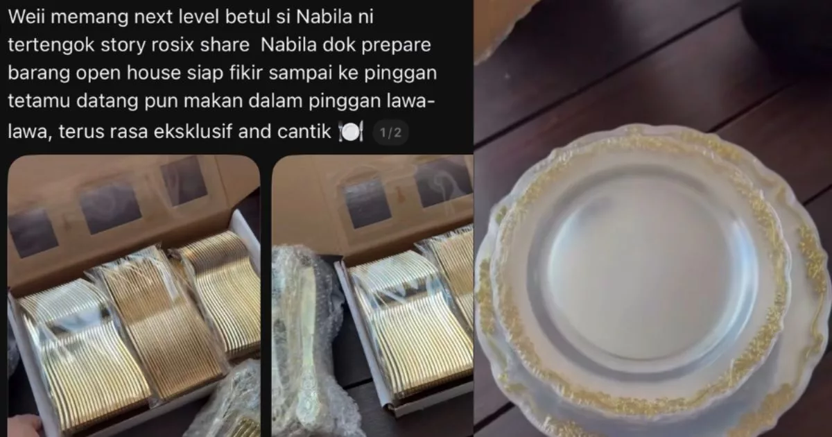 Rumah Terbuka Noor Nabila ‘Next Level’! Eksklusif & Mewah Hingga Buat Ramai Kagum