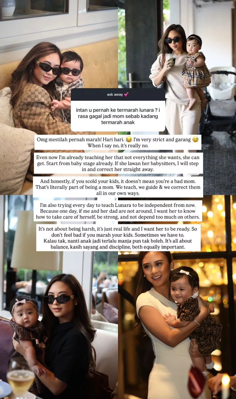 Intan Najuwa Dedah Cara Didik Anak Dengan Disiplin, “Saya Ibu Tegas Dan Garang” 5 Intan Najuwa Dedah Cara Didik Anak Dengan Disiplin, “Saya Ibu Tegas Dan Garang”