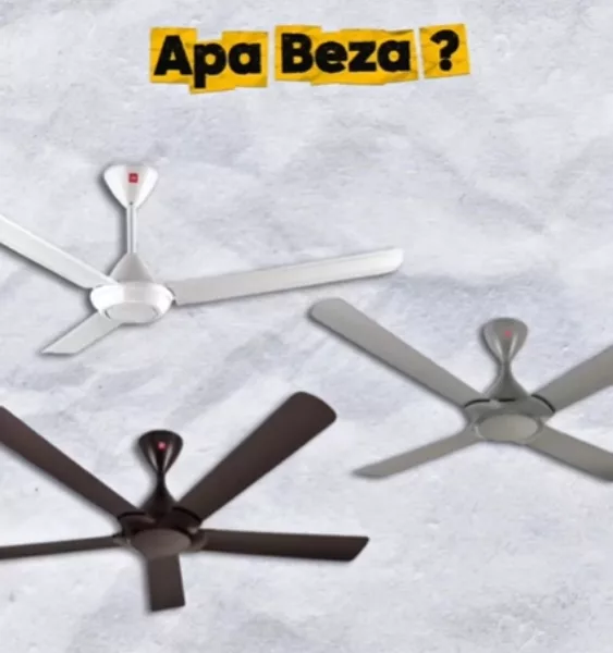 Kipas Siling Berapa Bilah Paling Terbaik? Panduan Bijak Pilih Yang Paling Senyap & Kuat