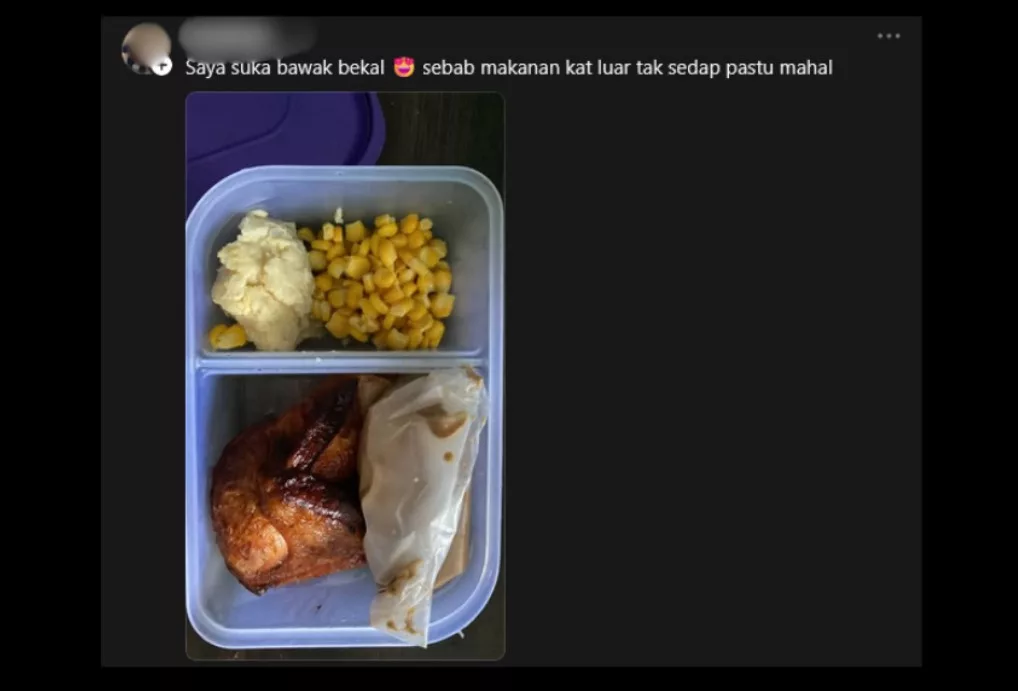 Bawa Bekal Isteri Ke Tempat Kerja, Suami Akui Bangga Bukan Malu