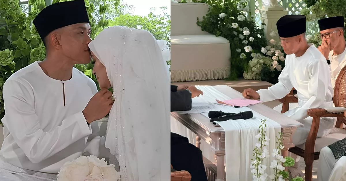 Arif Aiman Sah Bergelar Suami, Sebak Peluk Ibu Lepas Akad Nikah 3 Arif Aiman Sah Bergelar Suami, Sebak Peluk Ibu Lepas Akad Nikah
