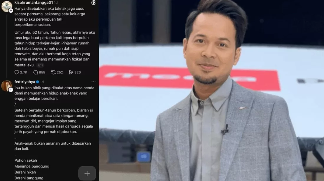 “Ibu Bukan Bibik”, Fedtri Yahya Tegur Anak Jangan Bebankan Nenek Jaga Cucu 4 “Ibu Bukan Bibik”, Fedtri Yahya Tegur Anak Jangan Bebankan Nenek Jaga Cucu