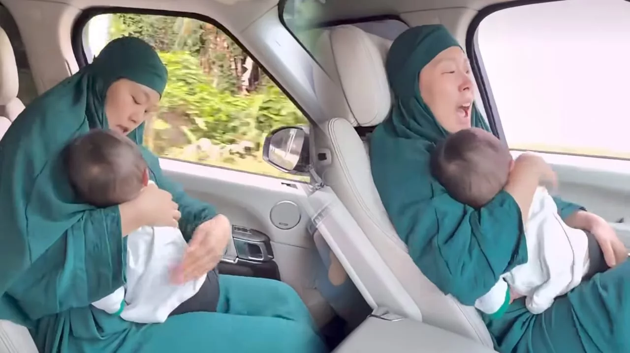 “Alhamdulillah Rian Sihat & Gembira”, Maryam Kongsi Keadaan Anak Selepas Insiden Jatuh Katil