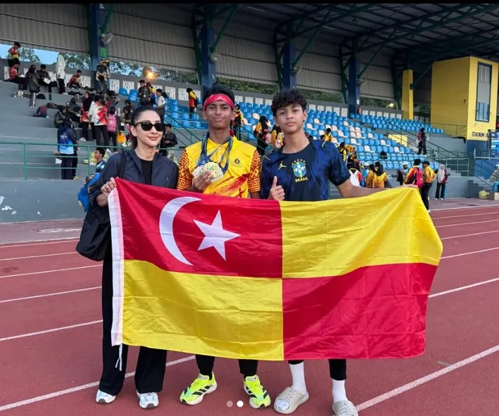 Airit Rayyan Rizqin Cipta Rekod Baharu 110m Lari Berpagar, Rita Rudaini Luah Rasa Bangga