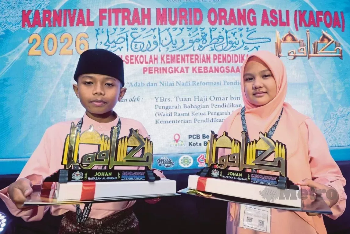 Hafaz 22 Surah Dalam Dua Bulan, Disiplin Murid Orang Asli Selepas Subuh Jadi Kunci Kejayaan