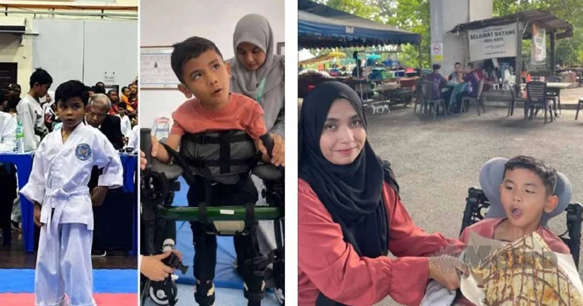 Lebih Setahun Terlantar, Ibu Sebak Fateh Kini Mampu Senyum Dan Ketawa