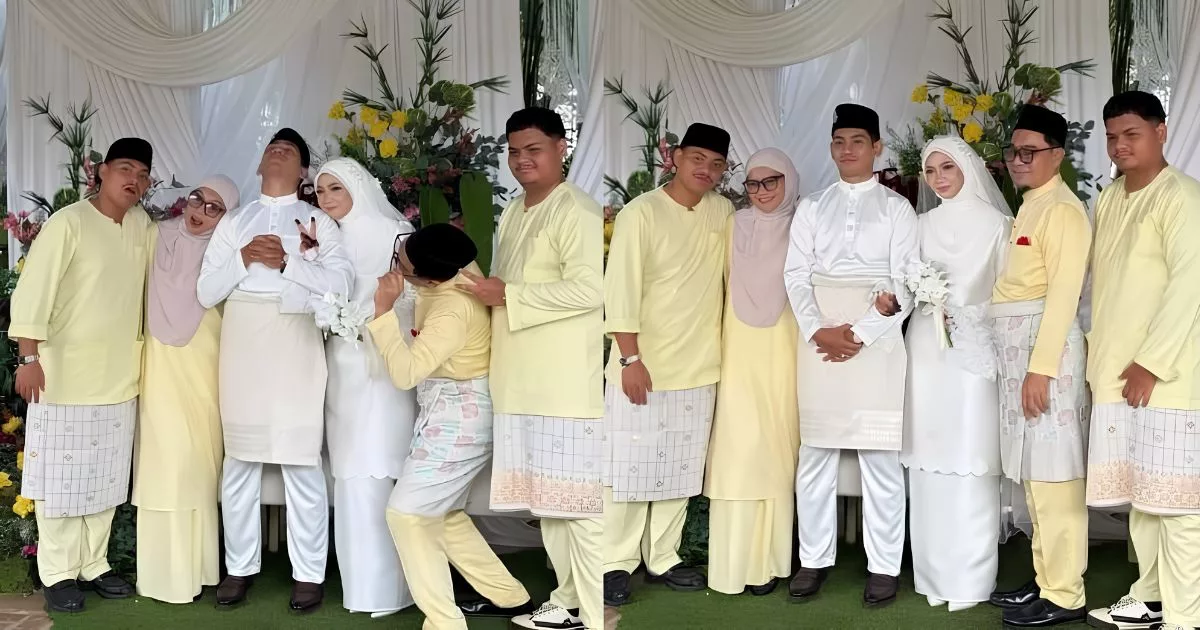“Umi Dah Ada Geng Gegirl”, Wahid Senario Dan Isteri Teruja Terima Menantu Sulung