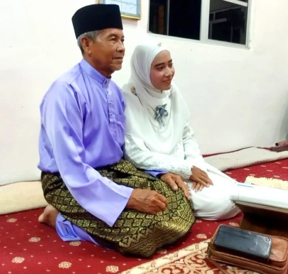 “Orang Gelar Kami Datuk Dan Cucu”, Wanita 28 Tahun Pilih Suami Berusia 82 Tahun