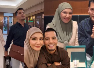 “Alhamdulillah Rezeki” Shahida Terharu Aliff Syukri Hadiahkan Rolex Sempena Anniversary Ke-19
