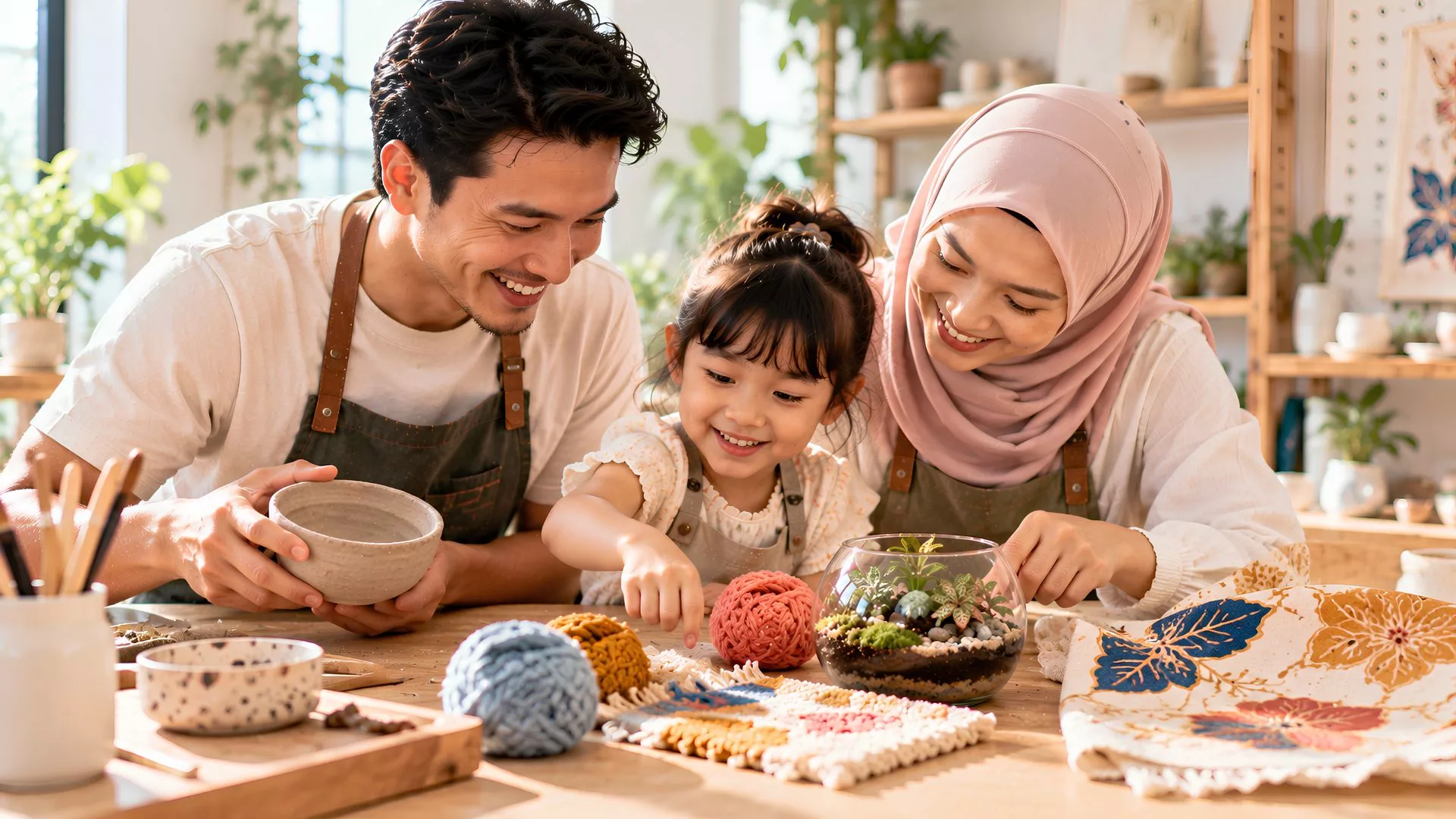 Nak Lakukan Aktiviti Kreatif Dengan Anak? Apa Kata Cuba 'Workshop Hopping' 2 Workshop