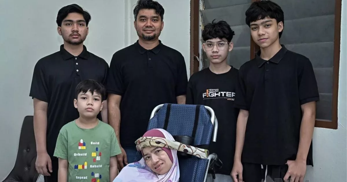 “Isteri Amanah, Saya Akan Jaga Walau Apa Keadaannya”, 10 Tahun Setia Jaga Isteri Hidap MND