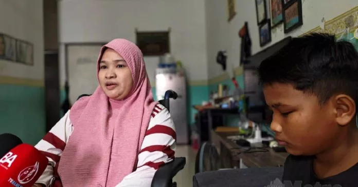 anak jaga ibu
