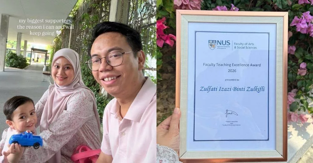 Bangga Ajar Bahasa Melayu Di Singapura, Anak Zulkifli Ismail Raih Anugerah Kecemerlangan NUS