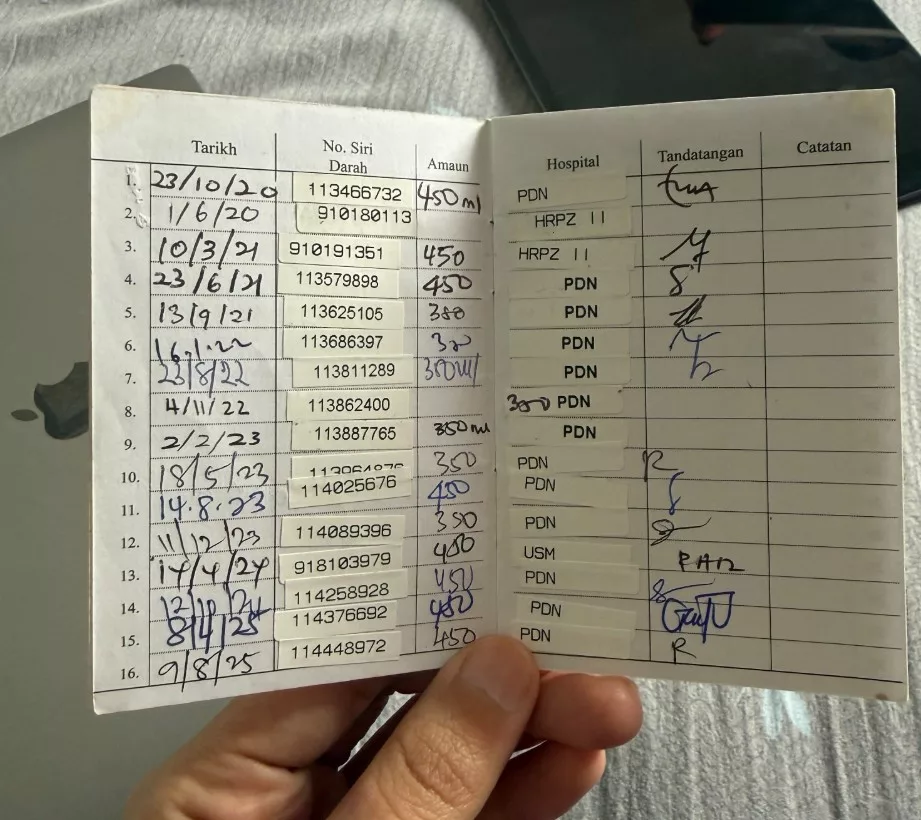 “Kos Hampir RM4,000, Bayar RM130 Je!” Wanita Kongsi Rezeki Rajin Derma Darah 2 “Kos Hampir RM4,000, Bayar RM130 Je!” Wanita Kongsi Rezeki Rajin Derma Darah