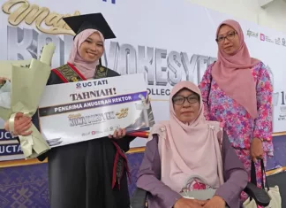 Demi Ibu Jalani Dialisis, Nur Fathiah Pilih Belajar Dekat Rumah, Kini Raih Anugerah Rektor