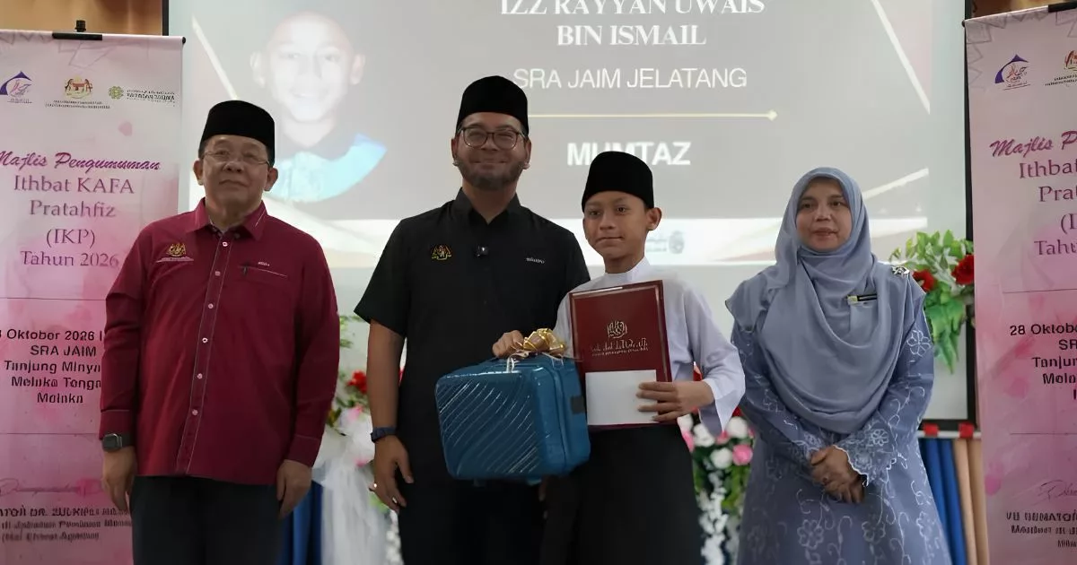 “Sejuk Hati Ibu Ayah!” 80 Murid Cemerlang Hafazan Al-Quran, Program KAFA Pratahfiz Bakal Diperluas! 2 “Sejuk Hati Ibu Ayah!” 80 Murid Cemerlang Hafazan Al-Quran, Program KAFA Pratahfiz Bakal Diperluas!